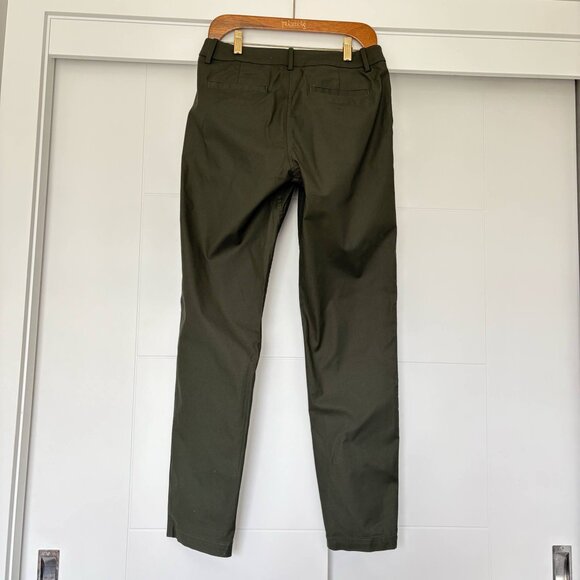 [6] Kit and Ace Navigator Pants – NWT | Navy Green Women's Dress Pants Slim Fit - Picture 2 of 8